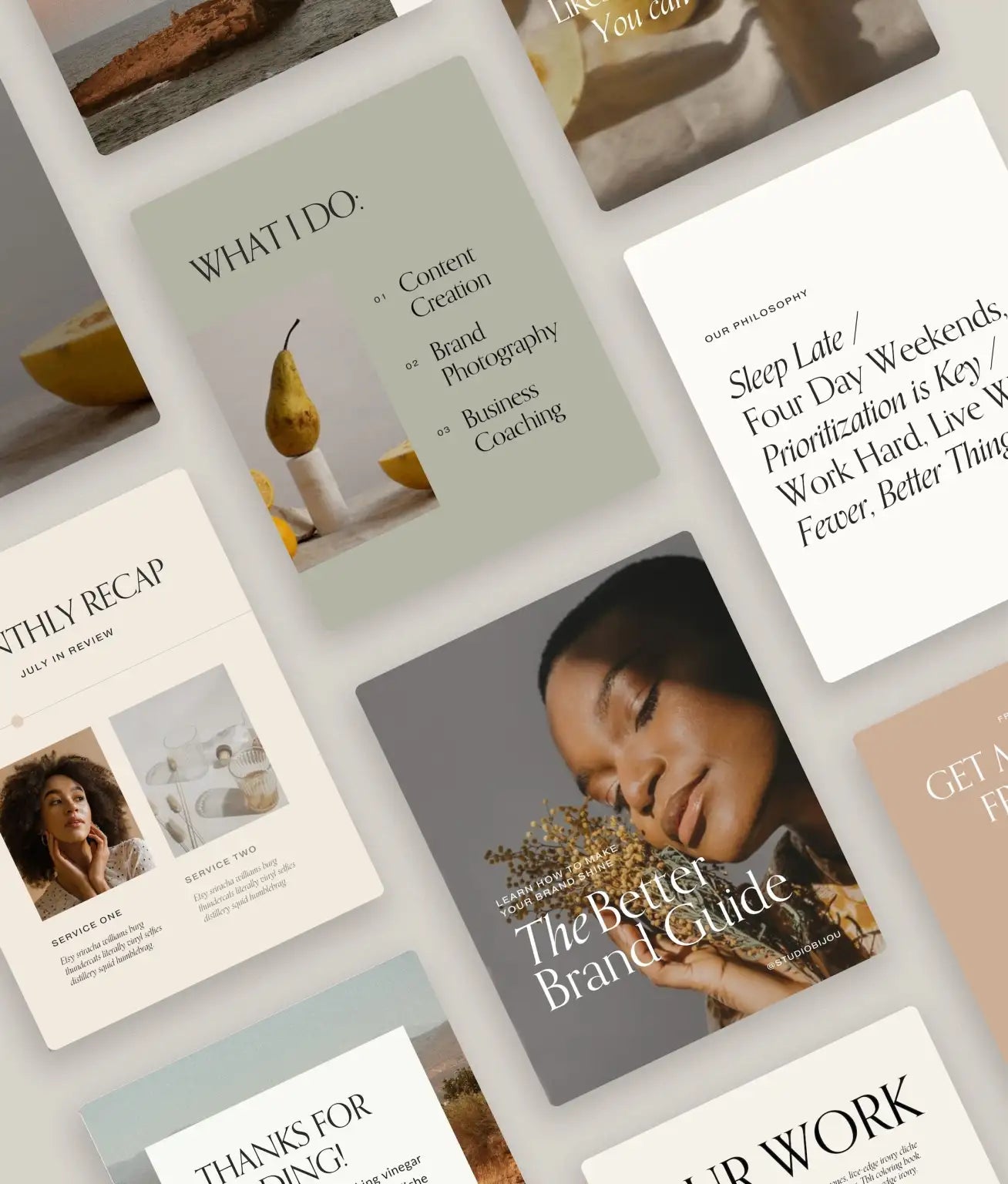 Bijou Social Media Canva Templates