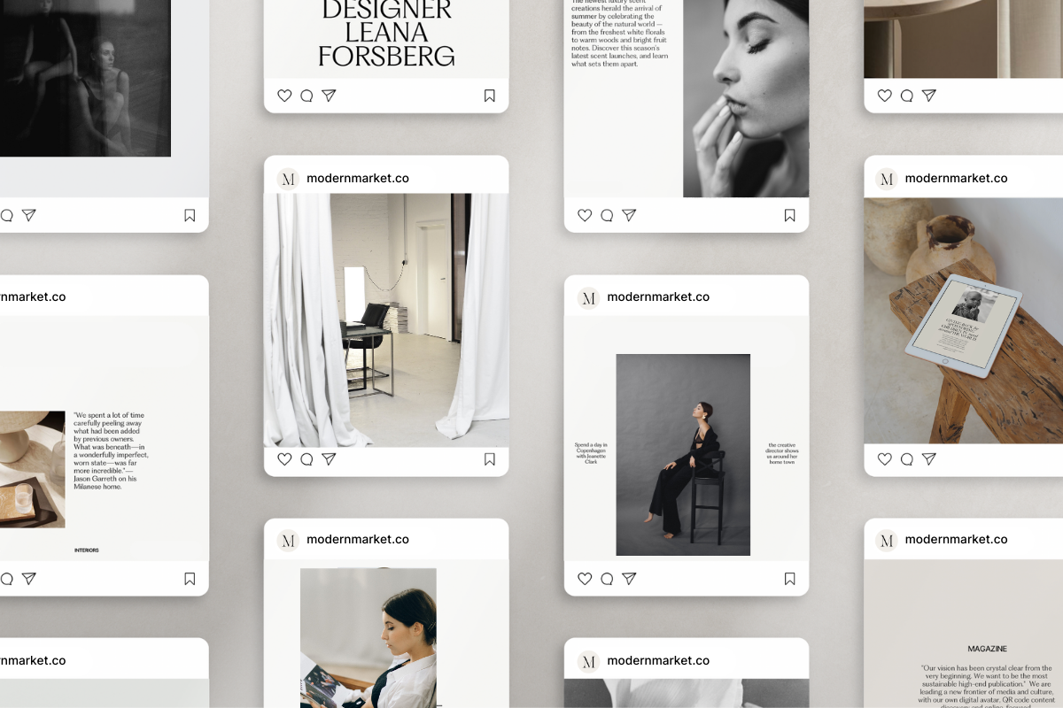 WORDSMITH MEMBERSHIP | Social Media Captions - Modern Market