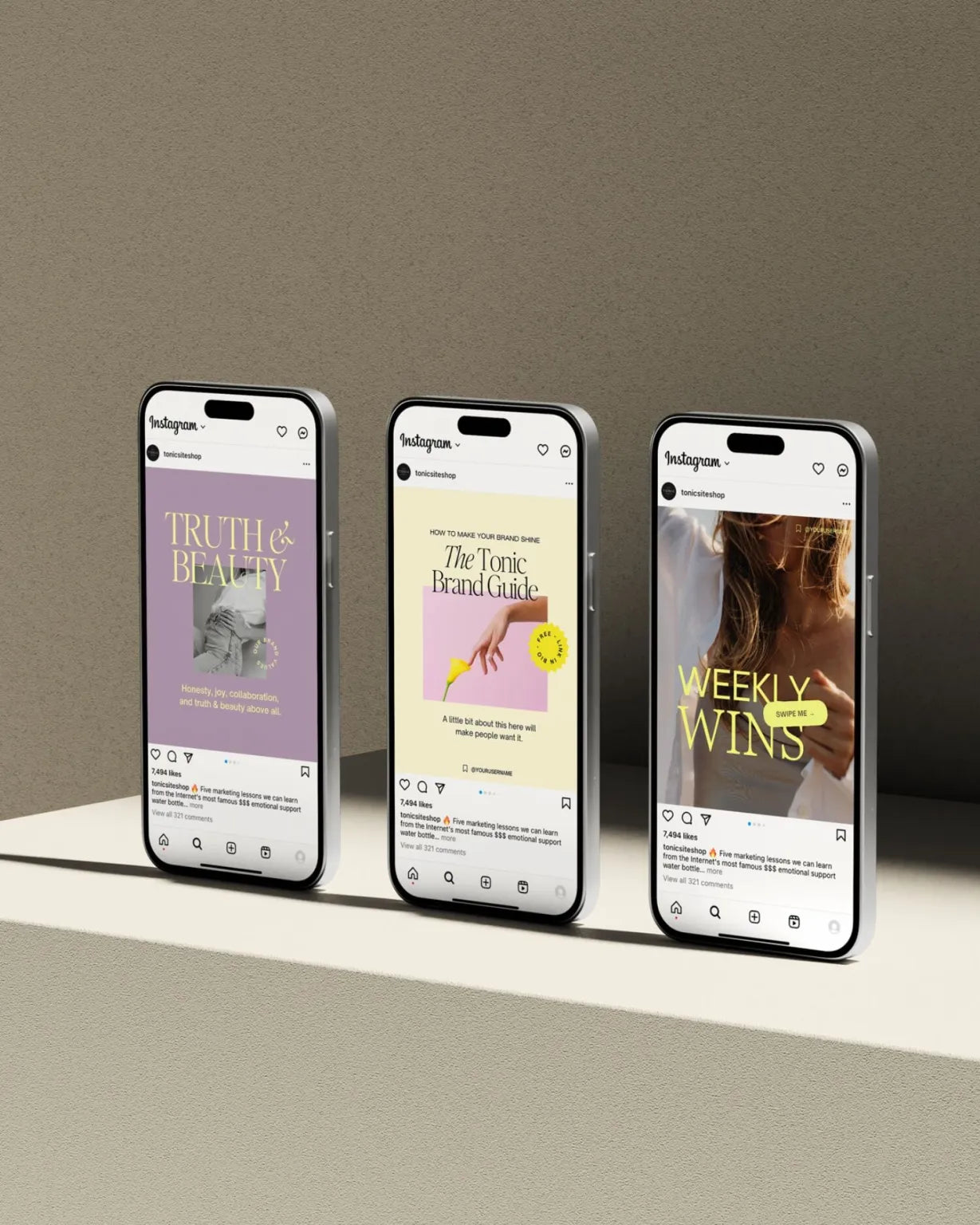 Citrón Canva Content Templates (Batch No. 04) - Modern Market